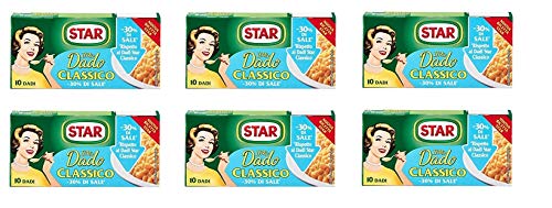 6x Star classico dado brodo Suppenwürfel Brühe klassisch - 30% Salz 10 pz 6x Star classico dado brodo Suppenwürfel Brühe klassisch - 30% Salz 10 pz von Star