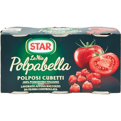 8x Star La mia polpabella polpa Pomodoro Tomatenpulpe Tomaten sauce 3x 400g von Star