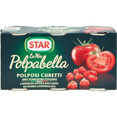 8x Star La mia polpabella polpa Pomodoro Tomatenpulpe Tomaten sauce 3x 400g 8x Star La mia polpabella polpa Pomodoro Tomatenpulpe Tomaten sauce 3x 400g von Star