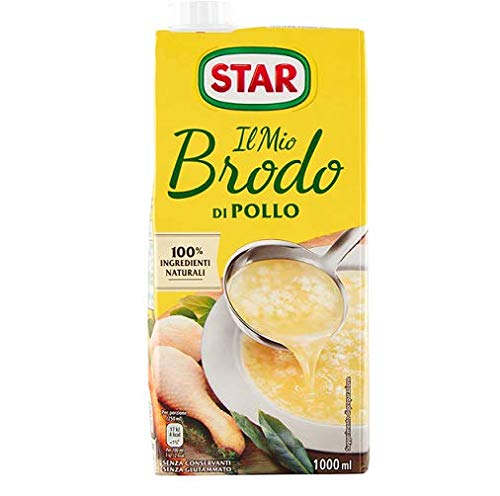 Star Brodo Pollo Broth Flüssige Hühnerzubereitung, 1 l von Star
