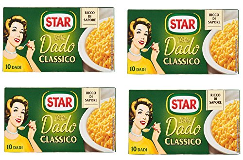 Star Il Mio Dado Classico Bouillon-Würfel, 4 Stück, je 10 g Würfel von Star