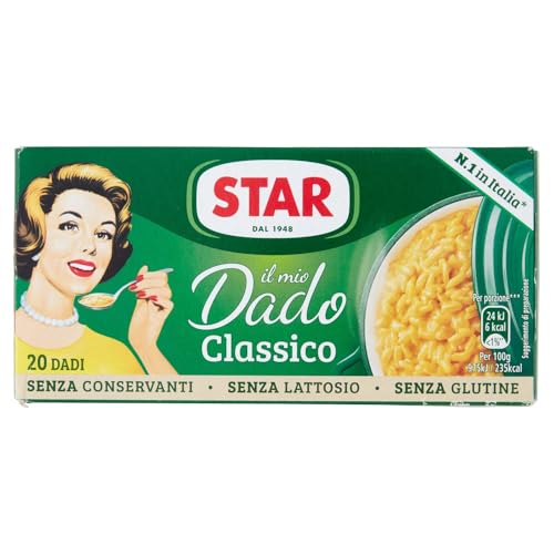 Star classico dado brodo Suppenwürfel Brühe klassisch reich an Geschmack 10 pz von Star