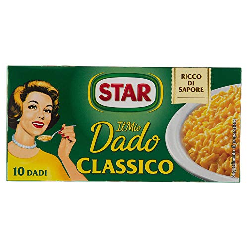 Star classico dado brodo Suppenwürfel Brühe klassisch reich an Geschmack 10 pz von Star