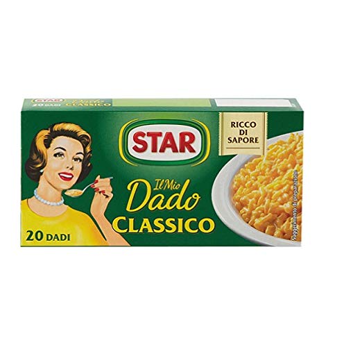 Star classico dado brodo Suppenwürfel Brühe klassisch reich an Geschmack 20 pz von Star