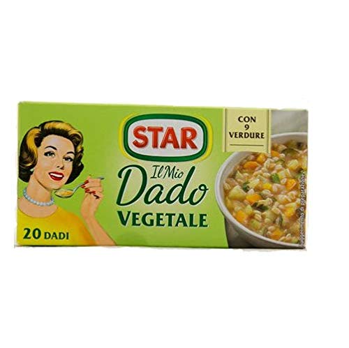 Star veggie dado brodo Vegetarisch Suppenwürfel Brühe reich an Geschmack 20 pz … von Star