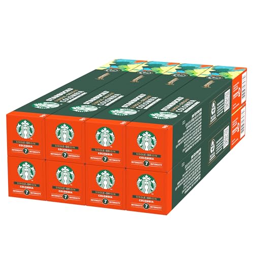 STARBUCKS Single-Origin Colombia By Nespresso, Medium Roast Kaffeekapseln, 80 Kapseln (8 x 10) von STARBUCKS
