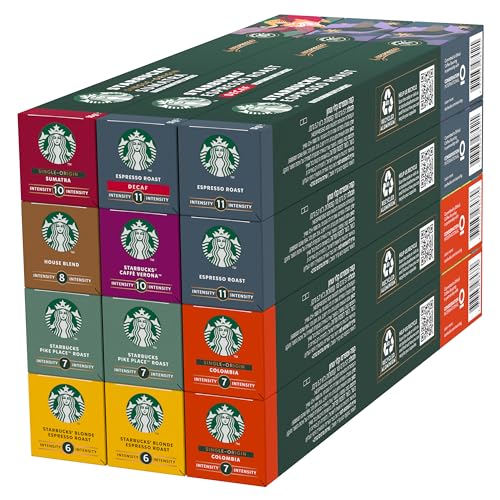 STARBUCKS Probierset By Nespresso, Kaffeekapseln 12 X 10 (120 Kapseln) - Exklusiv Bei Amazon von STARBUCKS