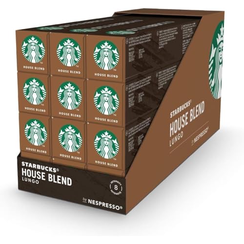 Starbucks® - House Blend by Nespresso® Medium Roast - 12x 10 Kapseln von STARBUCKS