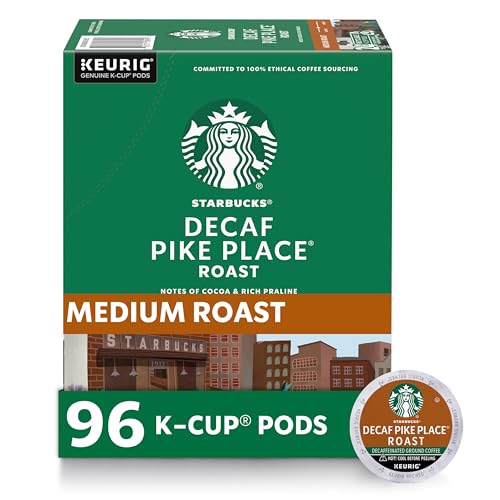 Starbucks Decaf Pike Place Roast, K-Cup für Keurig Brewers, 96 GRAF von Starbucks