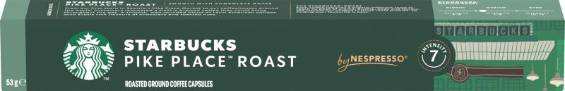 Starbucks by Nespresso Pike Place Roast Lungo 10 Kapseln Starbucks by Nespresso Pike Place Roast Lungo 10 Kapseln von Starbucks