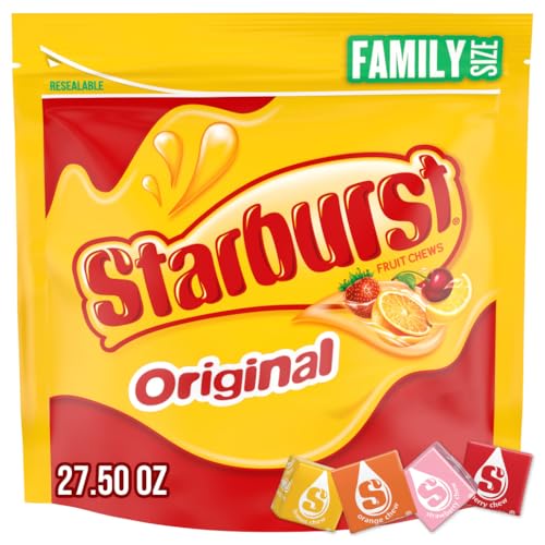 Original Fruit Chews Candy Family Size Bag, 27.5 Ounces Original Fruit Chews Candy Family Size Bag, 27.5 Ounces von Starburst