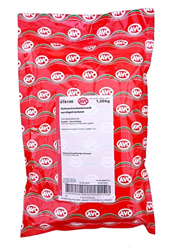 AVO Hühnereiweiß | Eiweißpulver | Eiklar Pulver 1kg AVO Hühnereiweiß | Eiweißpulver | Eiklar Pulver 1kg von Starch Heros