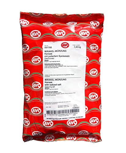 AVO MIRAKEL Würzung Kansas 1kg | Metzgergewürz | Gewürzmischung AVO MIRAKEL Würzung Kansas 1kg | Metzgergewürz | Gewürzmischung von Starch Heros