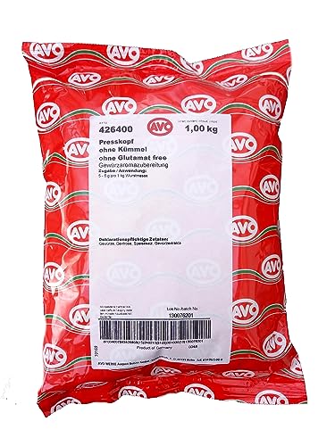 AVO Presskopf Gewürz | Presswurst | Schwartenmagen | Metzgergewürz 1kg von Starch Heros