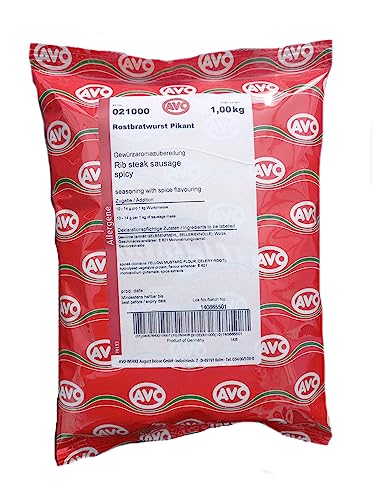 AVO Rostbratwurst Pikant 1kg | Bratwurstgewürz | Metzgergewürz 021000 von Starch Heros