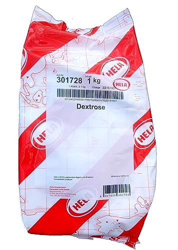 Hela Dextrose 1kg | Traubenzucker | 1000g von Starch Heros