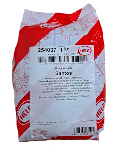 Hela Grillgewürz Santos 1kg | Ohne deklarationspflichtige Zusatzstoffe & Allergene von Starch Heros