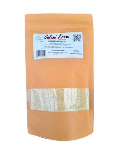 Starch Heros Salami Krami 200g | Rohwurstreifemittel | Salami Gewürzmischung | Salami Reifemittel Starch Heros Salami Krami 200g | Rohwurstreifemittel | Salami Gewürzmischung | Salami Reifemittel von Starch Heros