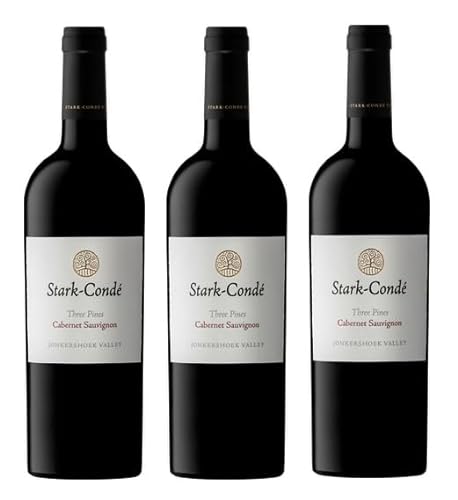 3x 0,75l - Stark-Condé - Three Pines - Cabernet Sauvignon - Jonkershoek Valley W.O. - Südafrika - Rotwein trocken von Stark-Condé