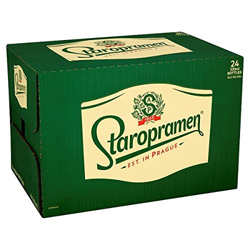 Staropramen Premium Lager 24 x 330ml (Packung mit 24 x 330 ml) von Staropramen