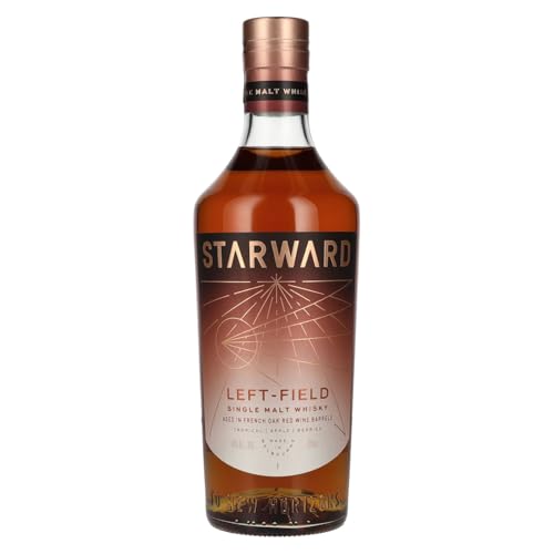 STARWARD Left-Field Single Malt Whiskey | 40% vol. 700ml nicht kühlfiltriert vollmundig & würzig im Geschmack Kombination von australischer Gerste & französischen Rotweinfässern STARWARD Left-Field Single Malt Whiskey | 40% vol. 700ml nicht kühlfiltriert vollmundig & würzig im Geschmack Kombination von australischer Gerste & französischen Rotweinfässern von Starward