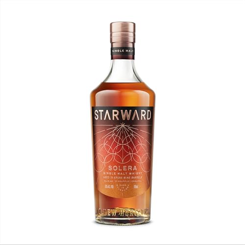 STARWARD Solera Single Malt Whiskey 43% vol. 700ml gereift in Rotweinfässern „World´s Most Admired Whiskies 2023“ Noten von Rosinen, Karamell und Ananas australischer Whisky STARWARD Solera Single Malt Whiskey 43% vol. 700ml gereift in Rotweinfässern „World´s Most Admired Whiskies 2023“ Noten von Rosinen, Karamell und Ananas australischer Whisky von Starward