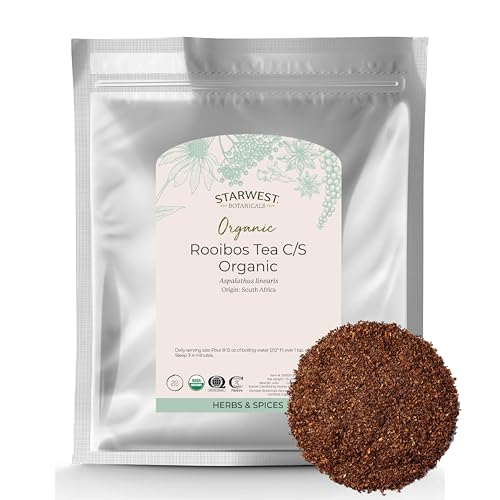 Starwest Botanicals Organic Rooibos Tea Cut & Sifted, 1 Pound von Starwest Botanicals