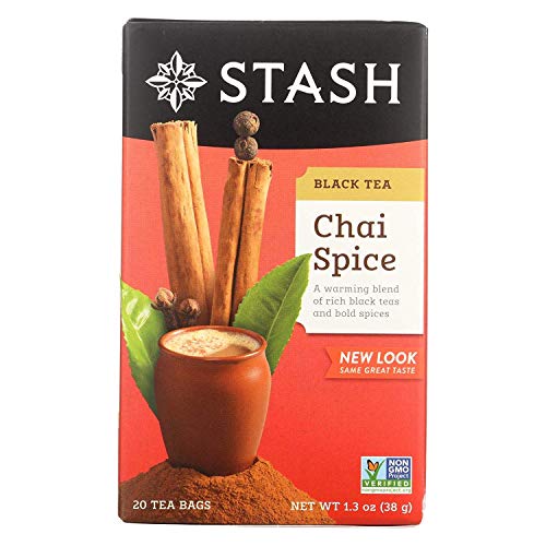 Stash Tea Chai Spice 1er Pack (1 x 20 Stück) von Stash Tea