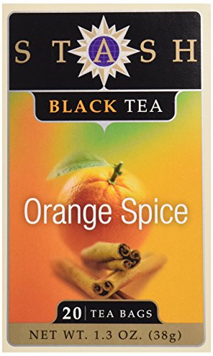 Stash Tea Company, Premium, Orange Spice Schwarzer Tee, 20 Teebeutel, 1,3 Unzen (38 g) von Stash Tea