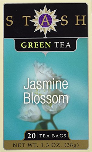 Stash Tea Company, Premiumvorteile Jasmin Blüte, Green Tea, 20 Teebeutel, 1,3 Unzen (38 g) von Stash Tea