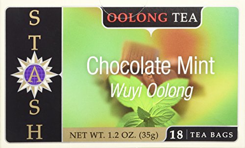 Stash Tea - Premium Oolong Tea Chocolate Mint with Wuyi Oolong - 18 Tea Bags von Stash Tea
