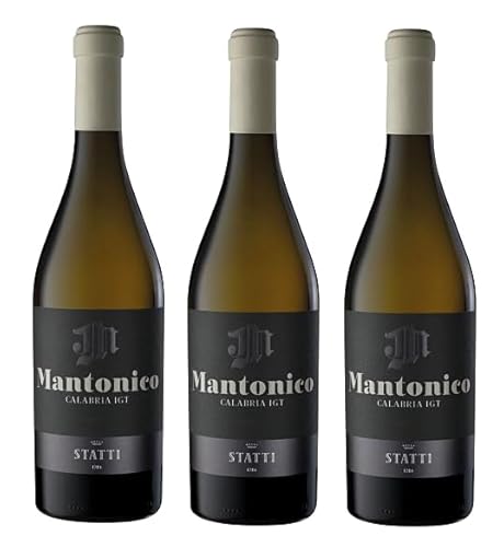 3x 0,75l - 2021er - Statti - Mantonico - Calabria I.G.P. - Kalabrien - Italien - Weißwein trocken 3x 0,75l - 2021er - Statti - Mantonico - Calabria I.G.P. - Kalabrien - Italien - Weißwein trocken von Statti