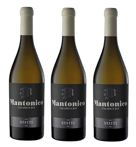 3x 0,75l - Statti - Mantonico - Calabria I.G.P. - Kalabrien - Italien - Weißwein trocken von Statti