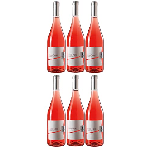 6x 0,75l - 2020er - Statti - Greco Nero - Rosato - Calabria I.G.T. - Kalabrien - Italien - Rosé-Wein trocken von Statti