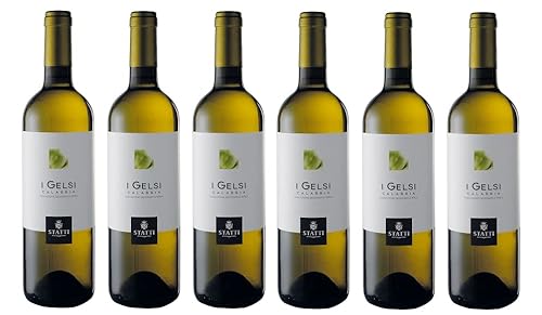 6x 0,75l - Statti - I Gelsi - Bianco - Calabria I.G.P. - Kalabrien - Italien - Weißwein trocken von Statti