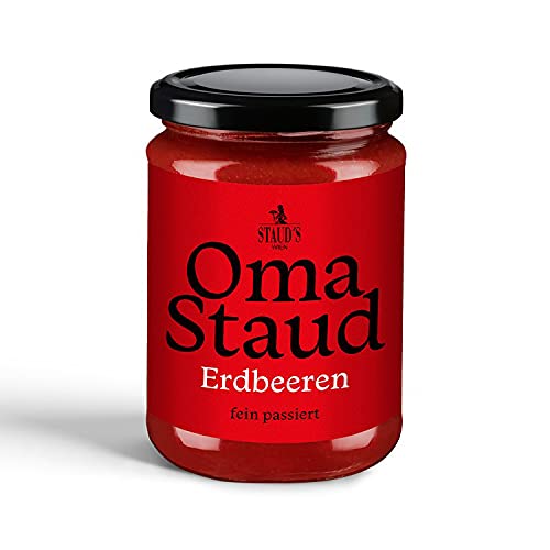 Oma Staud Erdbeer Konfitüre fein passiert 450gr Oma Staud Erdbeer Konfitüre fein passiert 450gr von Staud's Wien