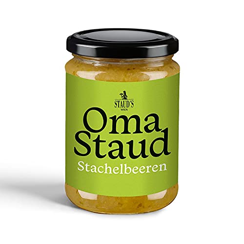 Oma Staud Stachelbeer Konfitüre 450gr von Staud's Wien