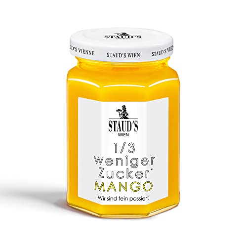 Stauds Zuckerreduzierter Fruchtaufstrich Mango fein passiert 200gr von Staud's Wien