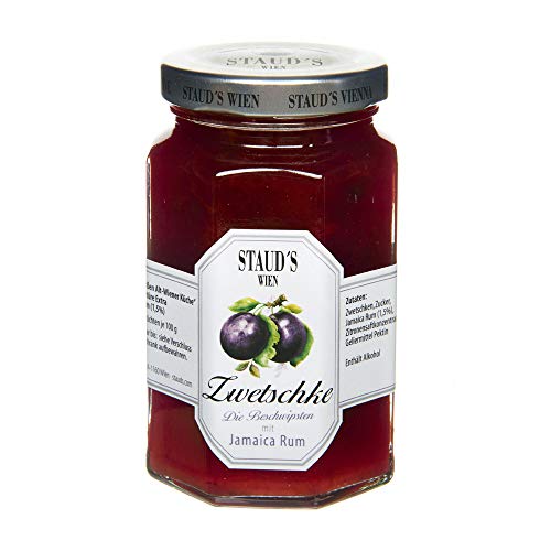 Staud's Beschwipste Konfitüre "Zwetschke mit Jamaika Rum" 250g Staud's Beschwipste Konfitüre "Zwetschke mit Jamaika Rum" 250g von Staud's