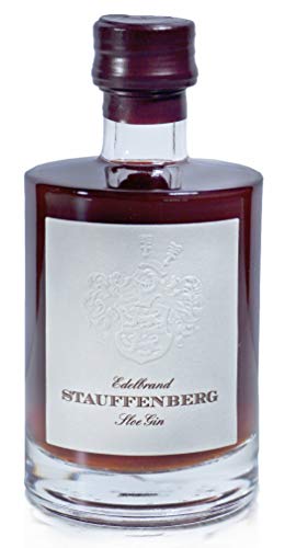 Stauffenberg Sloe Gin| 50ml | 30% Vol. | Schlehenlikör auf Basis von Gin | feines und fruchtiges Aroma | wenig Zucker und keine künstlichen Farbstoffe Stauffenberg Sloe Gin| 50ml | 30% Vol. | Schlehenlikör auf Basis von Gin | feines und fruchtiges Aroma | wenig Zucker und keine künstlichen Farbstoffe von Stauffenberg
