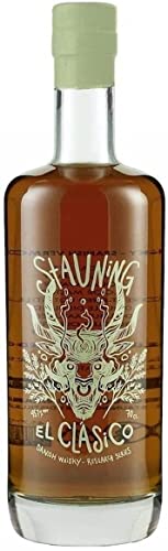 Stauning El Clasico - Rye Whisky - Dänischer Whiskey - Vermouth Fass Finish - Bodenvermälztes Getreide - Direkt befeuert in kleinen Pot-Stills destilliert - 45,7% Vol. - 1 x 0,7l von Stauning