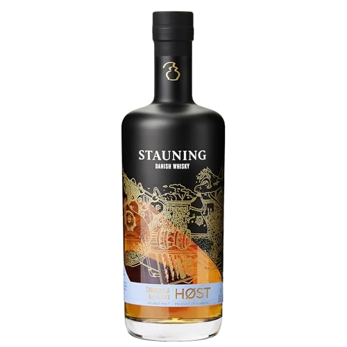 Stauning Høst - Dänischer Whisky - Bodenvermälztes Getreide - Direkt befeuert in kleinen Pot-Stills destilliert - 40,5% Vol. - 1 x 0,7 L von Stauning