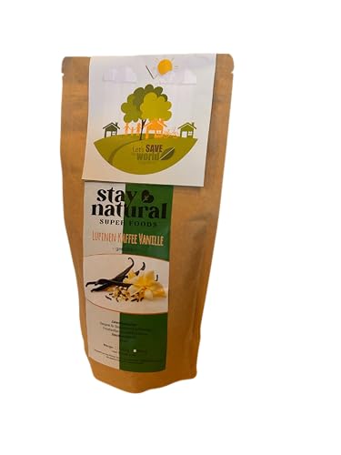 Lupinen Kaffee mit Vanille frisch geröstet und verfeinert 500 g gemahlen Lupinen Kaffee mit Vanille frisch geröstet und verfeinert 500 g gemahlen von Stay Natural