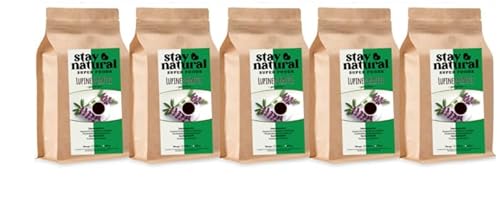 Lupinenkaffee 5 x 500 g Gemahlen – Koffeinfrei, Natürlich und Nachhaltig – Hochwertiger Pflanzenkaffee ohne Koffein – Perfekt für empfindliche Magen – 100% Lupinen – Vegan, Glutenfrei von Stay Natural