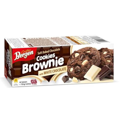 Bergen Brownie Cookies White Chocolate 126g inkl. Steam-Time ThankYou von Steam-Time
