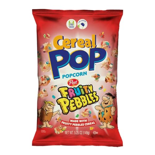 Cereal Pop Popcorn Fruity Pebbles 149g inkl. Steam-Time ThankYou von Steam-Time