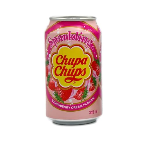 Chupa Chups Strawberry Cream 345ml inkl. Steam-Time ThankYou von Steam-Time