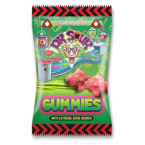 Dr. Sour Gummies Strawberry 200g inkl. Steam-Time ThankYou von Steam-Time