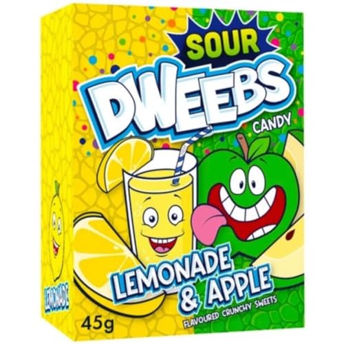 Dweebs Sour Lemonade & Apple 45g | Süße Candies mit Limonaden & Apfel inkl. Steam-Time ThankYou von Steam-Time