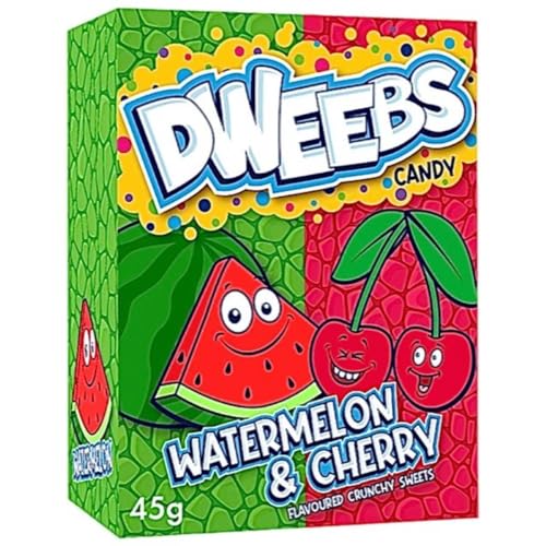 Dweebs Watermelon & Cherry 45g | Süße Candies mit Wassermelone & Kirsche inkl. Steam-Time ThankYou von Steam-Time
